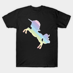 Pastel Rainbow Unicorn T-Shirt